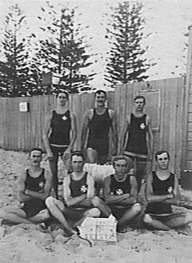The competition team from North Steyne Surf Life Saving Club