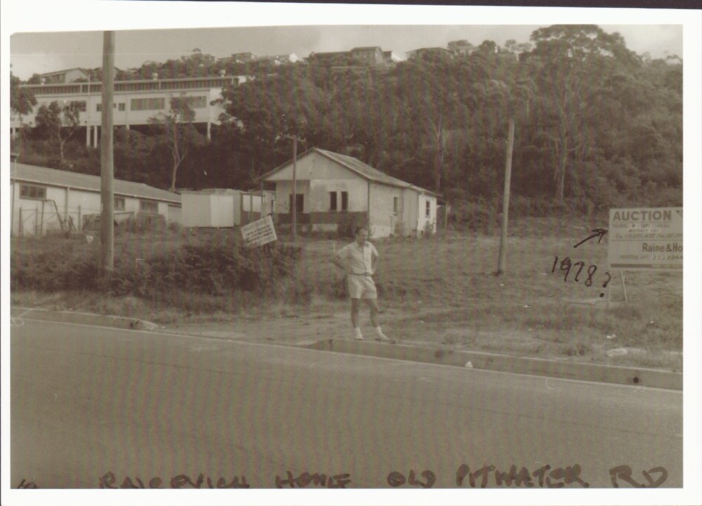 First Reichevich Home on Old Pittwater Road, Brookvale