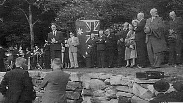 Dedication of Gledhill Park, Manly