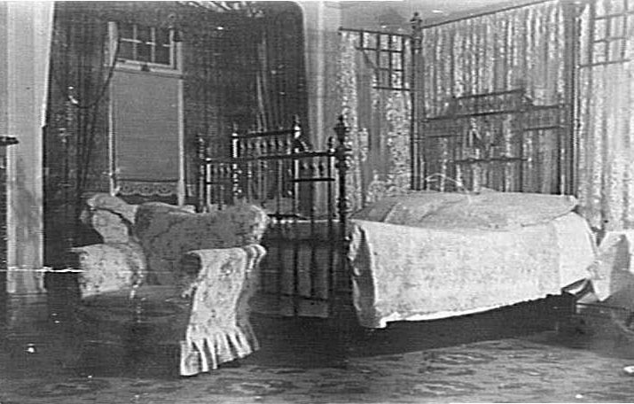 Interior view of a bedroom