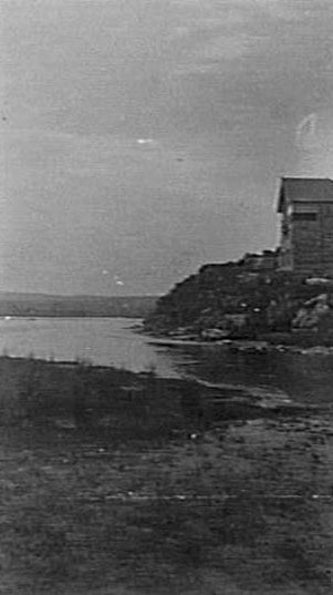 View west along northern shore of Manly Lagoon