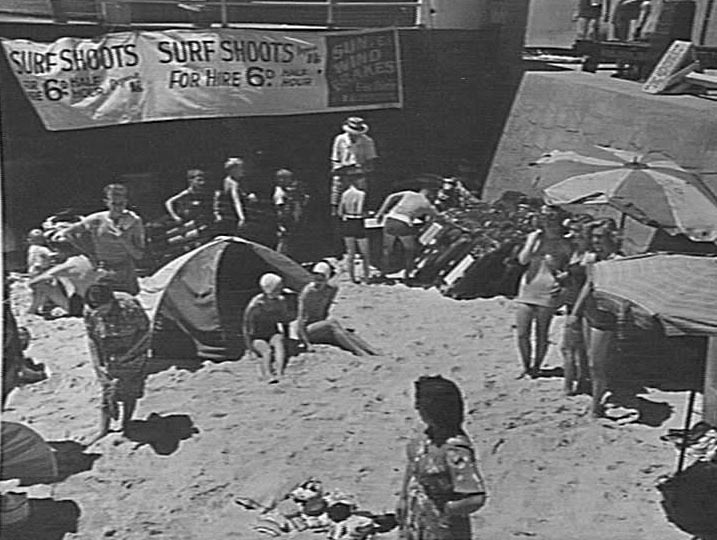 Hire stall, Manly Beach