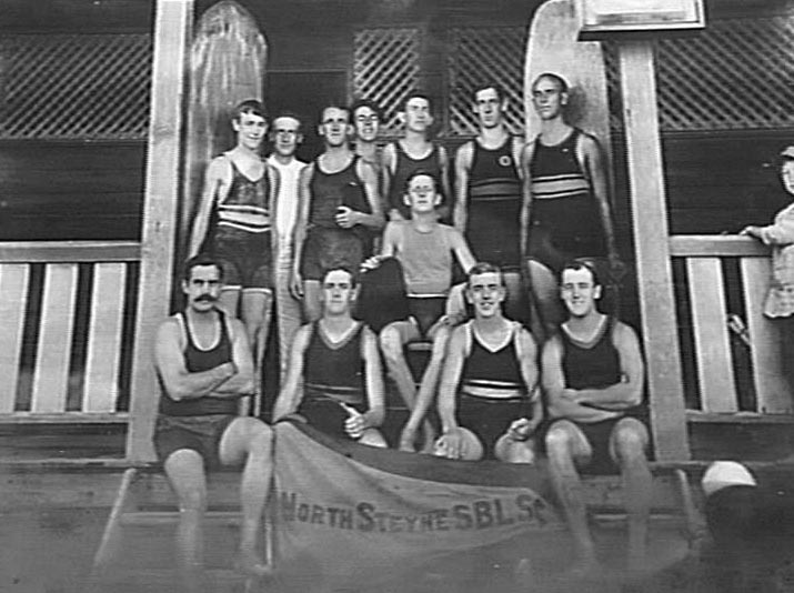 Members of North Steyne Surf Bathers and Life Saving Club