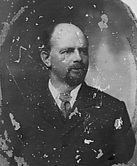 Portrait of W.J.Beattie, Overseer of Works, Manly Council