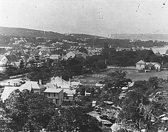 View over Manly from Kangaroo Park