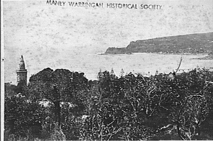 View from Kangaroo Rock over Cabbage Tree Bay