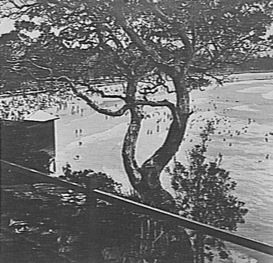 View of the southern end of Manly Beach from Marine Parade