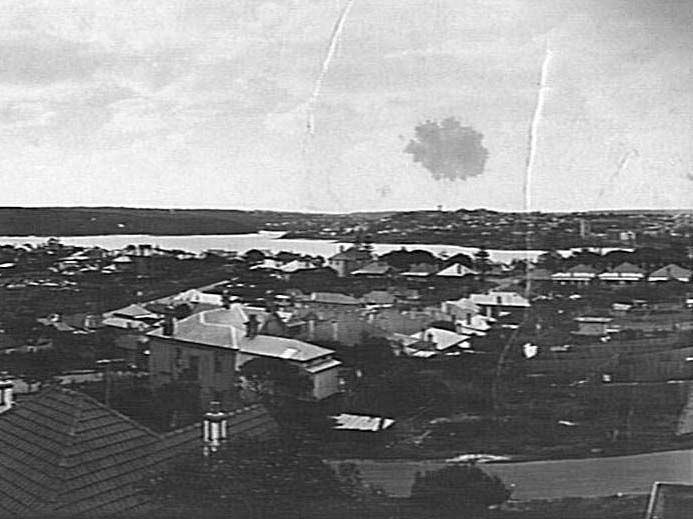 View over houses at Little Manly to Fairlight