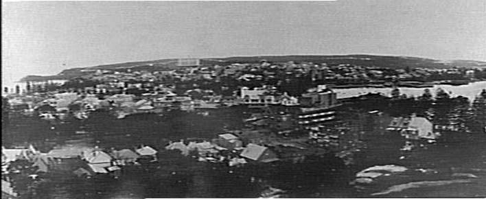 View over Manly and district