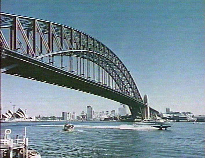 Hydrofoil on Sydney Harbour
