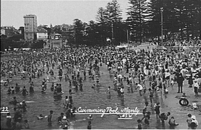Manly Harbour swimming pool, West Esplanade