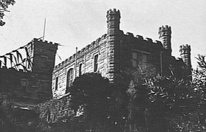 Castle above Middle Harbour