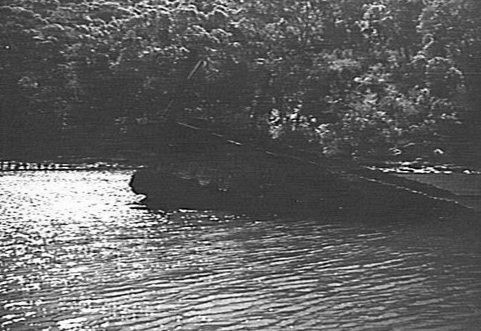 Wreck in Middle Harbour, Northbridge