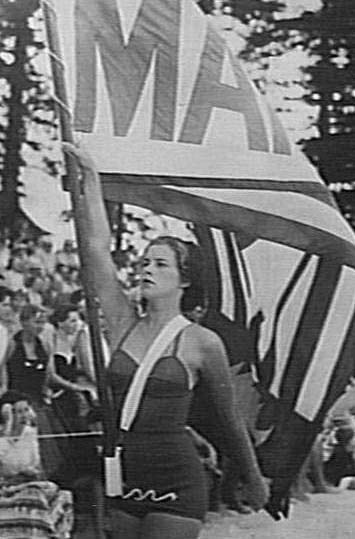 Leader of Manly Female March Past Team