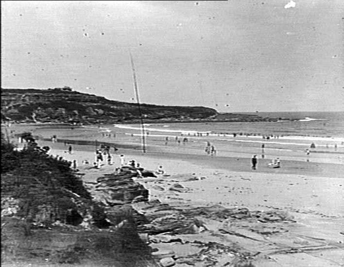 Unidentified beach, possibly North Curl Curl Beach