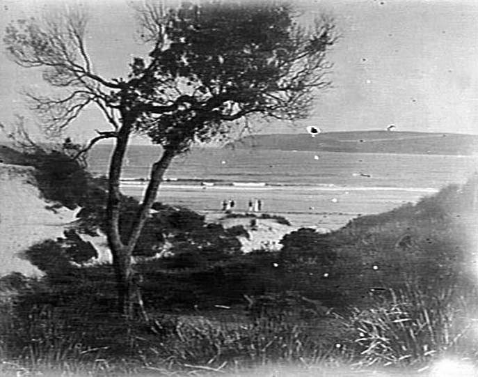 Unidentified beach