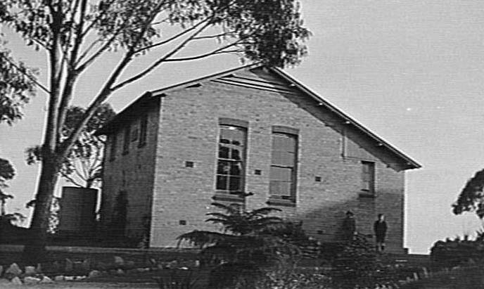 Unidentified brick building