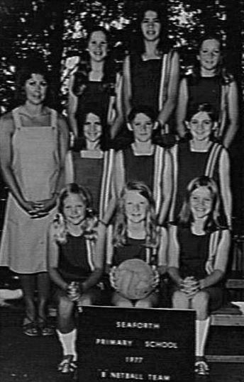 Seaforth Public School pupils, "B" Netball Team, 1977