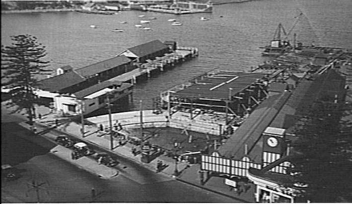 Re-building Manly Wharf