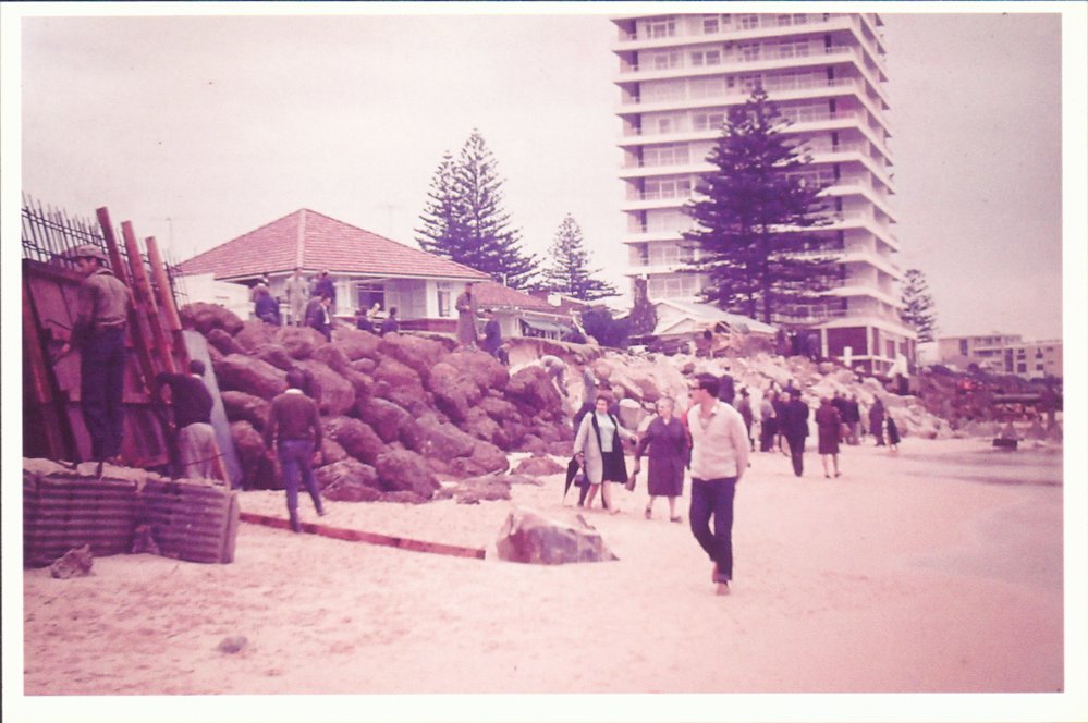 Storm Damage Collaroy Beach 1970s | Northern Beaches Council