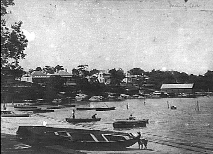 Manly Cove, c 1888