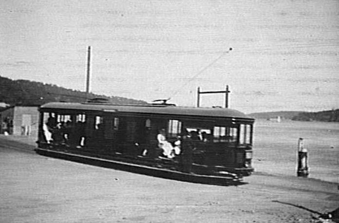 Tram at the Spit