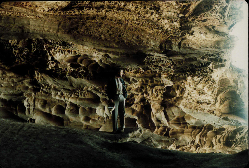Rock formation, St. Michael's Cave, Avalon