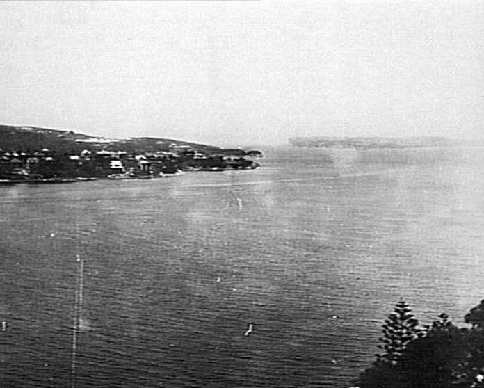 View from Fairlight over Manly Cove to Smedley's Point, c 1920