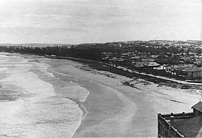 View of Queenscliff Beach to North Steyne Beach, c 1925