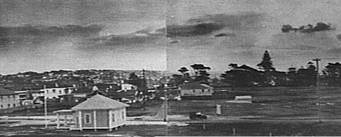 View of Manly from Queenscliff Beach, c1928