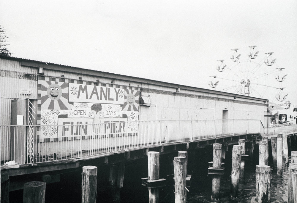Manly Fun Pier prior to demolition, 1989