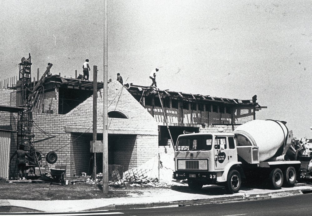 Queenscliff Surf Pavilion under construction