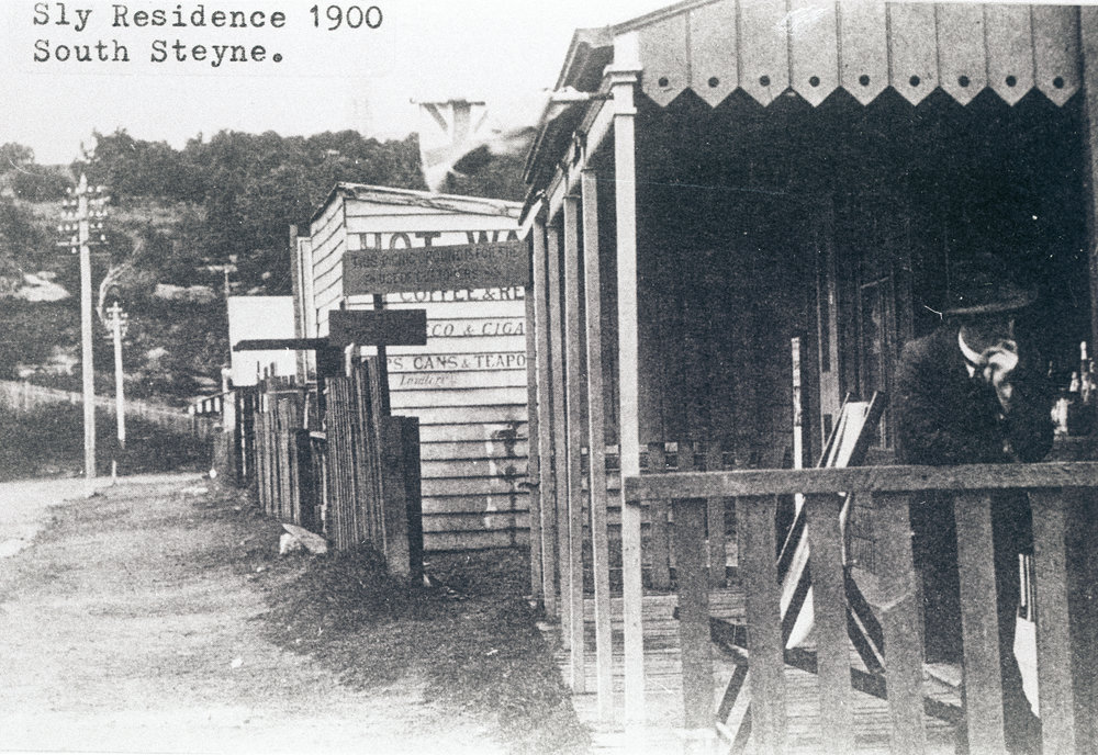 Sly Residence, South Steyne, c 1900