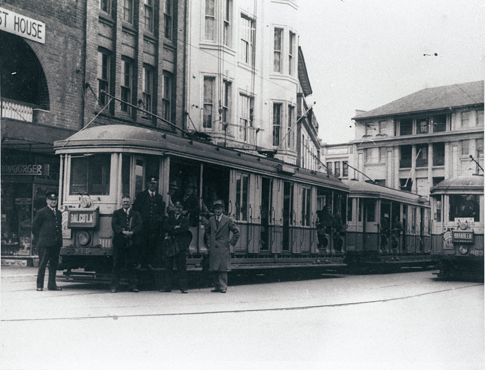Tram Terminus opposite Manly Wharf