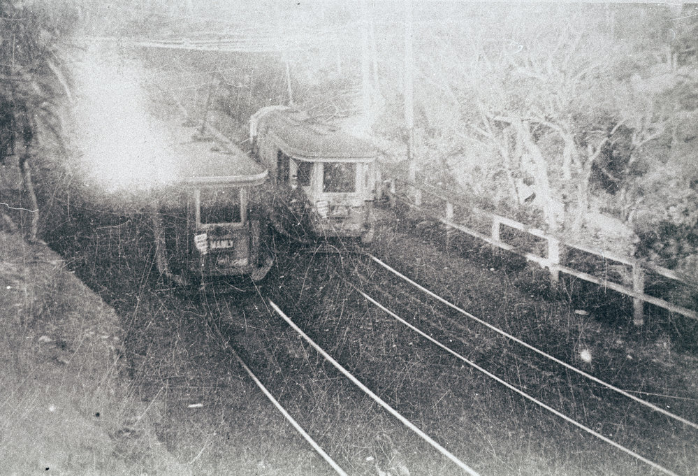 Trams on the Parsley Bay Loop between Sydney Road and The Spit