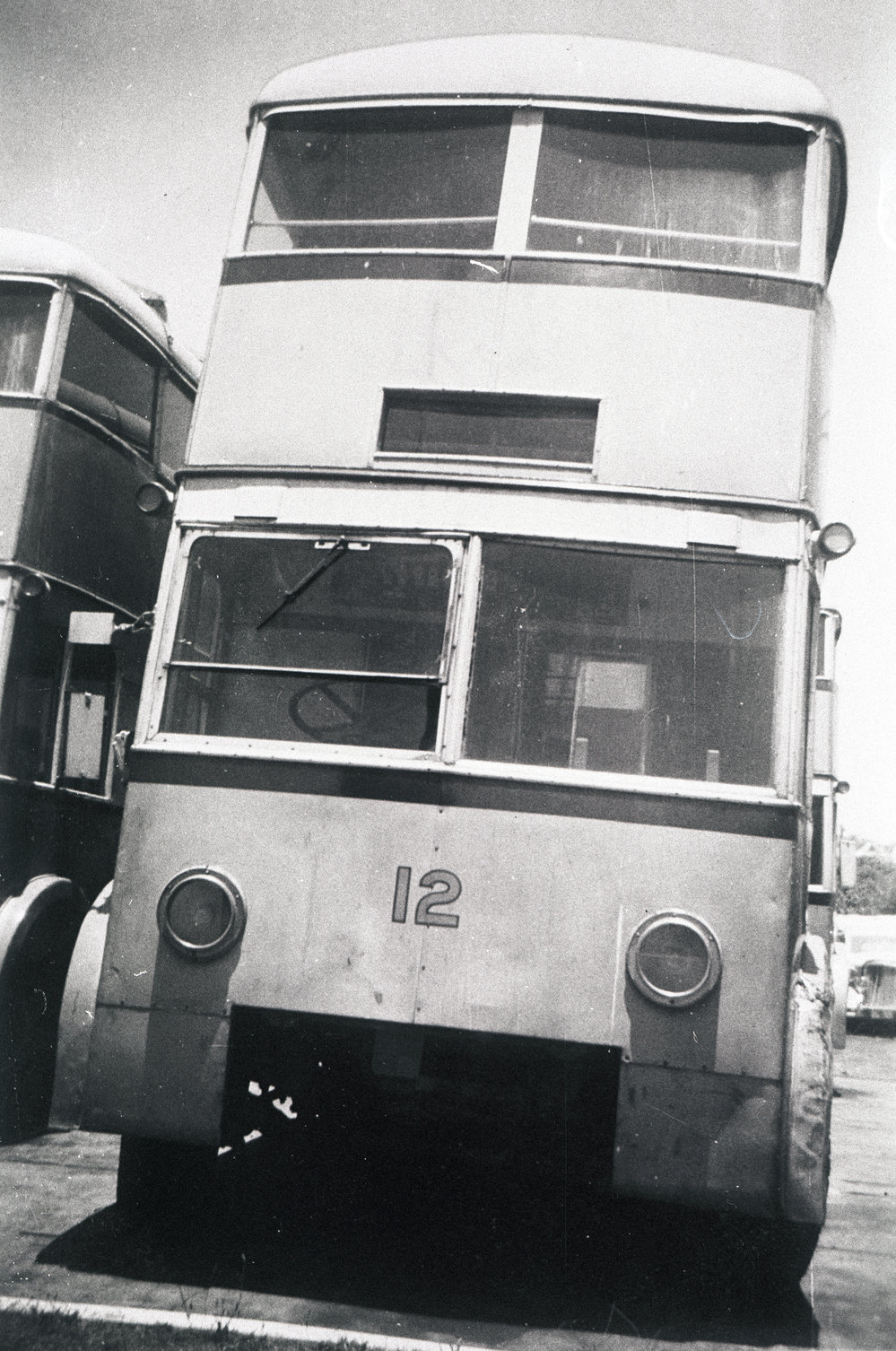 Trolley Bus at Manly Bus Depot