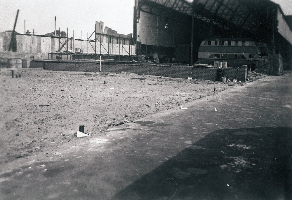Manly Bus Depot during alterations