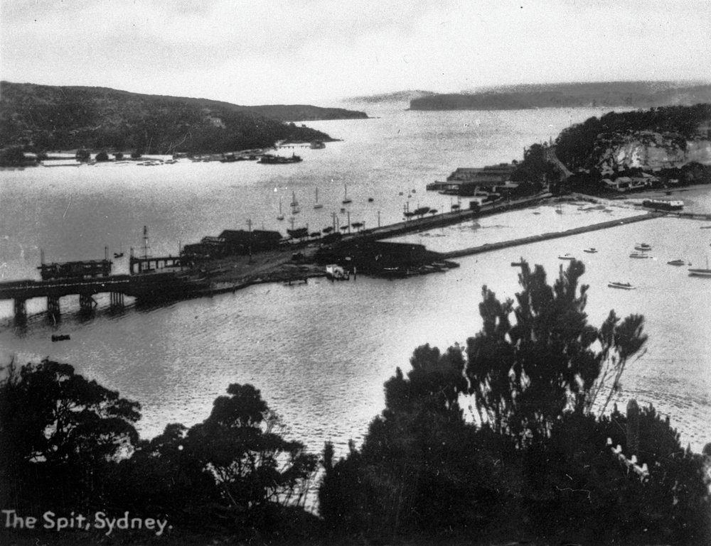 A view of The Spit taken from Battle Boulevarde, Seaforth