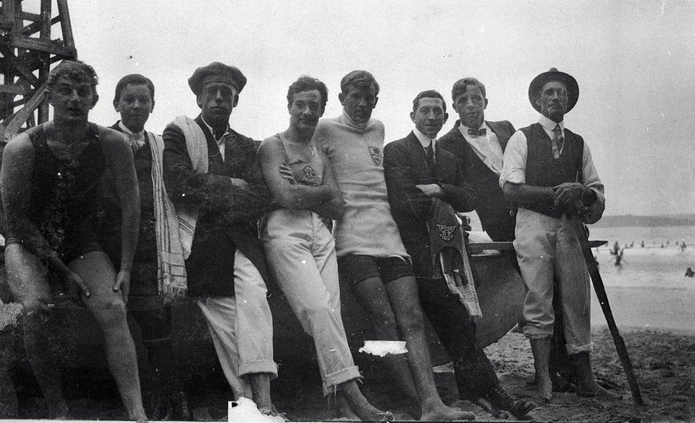 Members of Manly Life Saving Club on Manly Beach