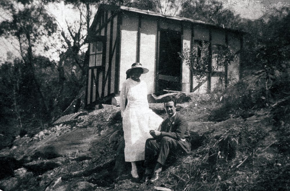 Mr and Mrs Nott by their home in Battle Boulevarde, Seaforth