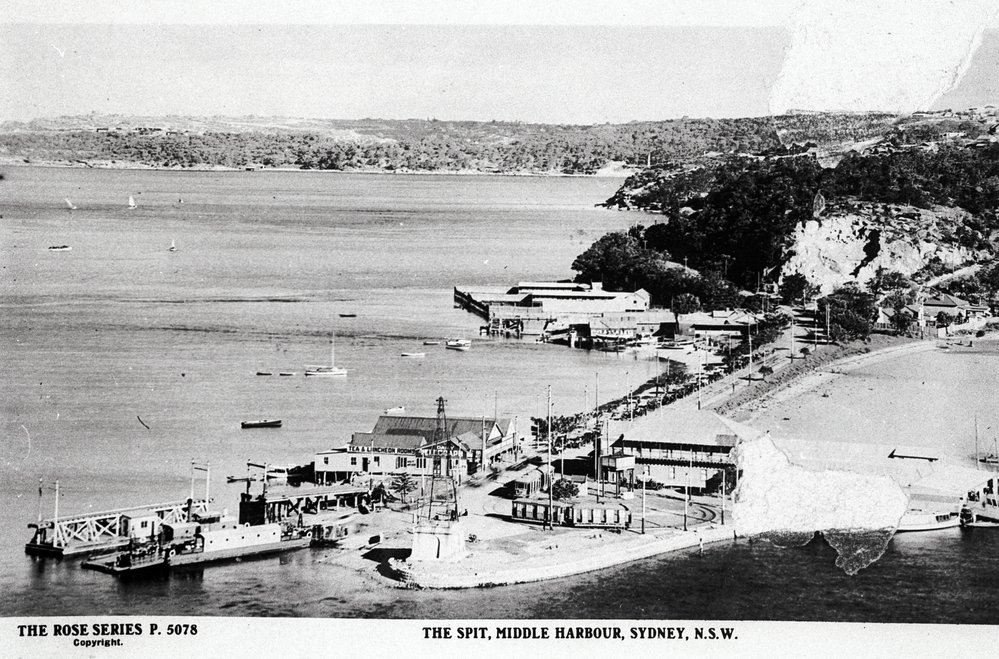 View of the Spit taken from Battle Boulevarde