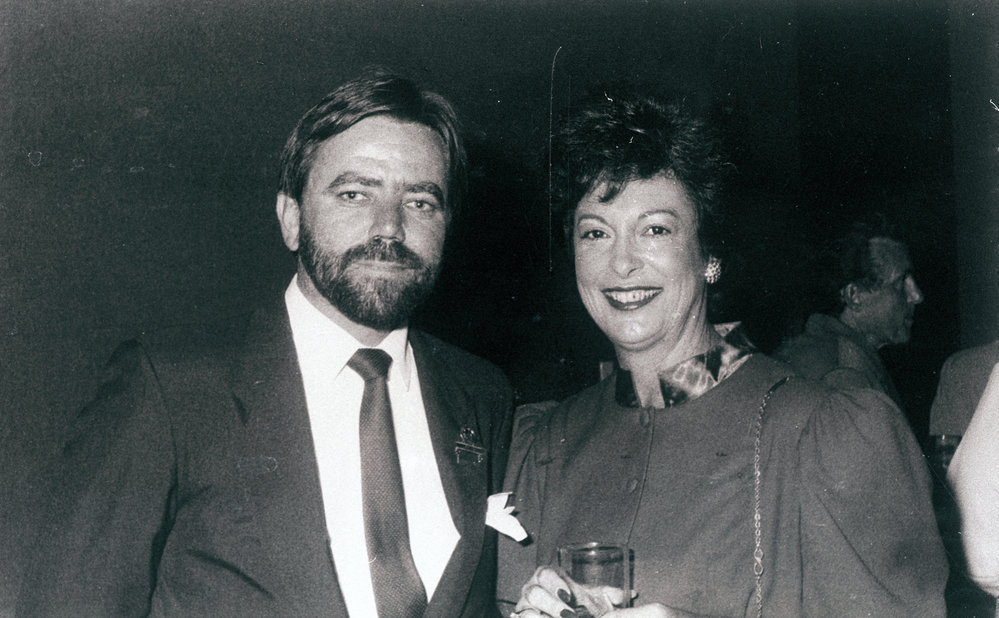 Aldermen Greg Smith and Jean Hay