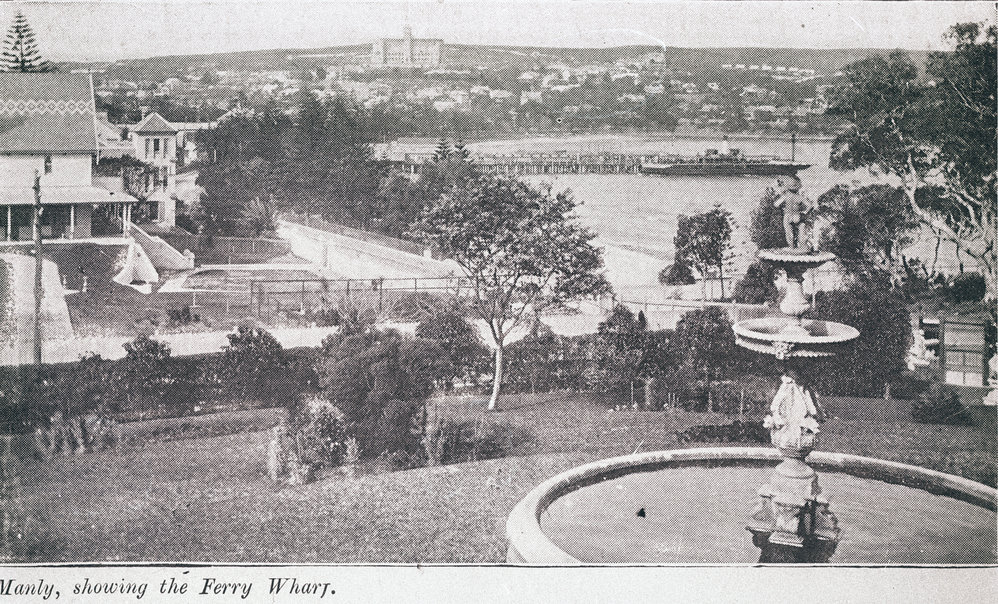 Manly, showing Manly Wharf and Eastern Hill