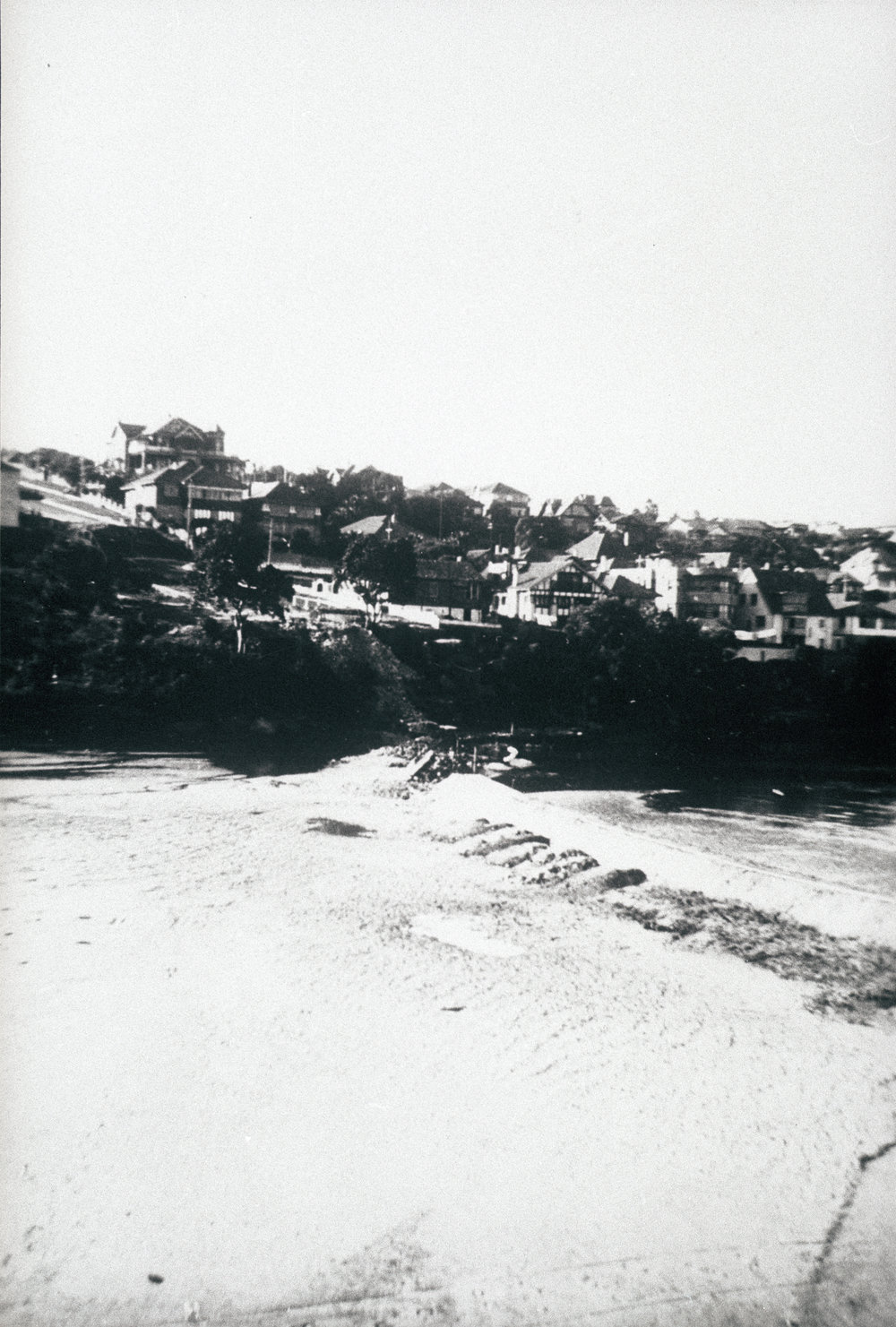 The Head of North Harbour during reclamation work, Balgowlah
