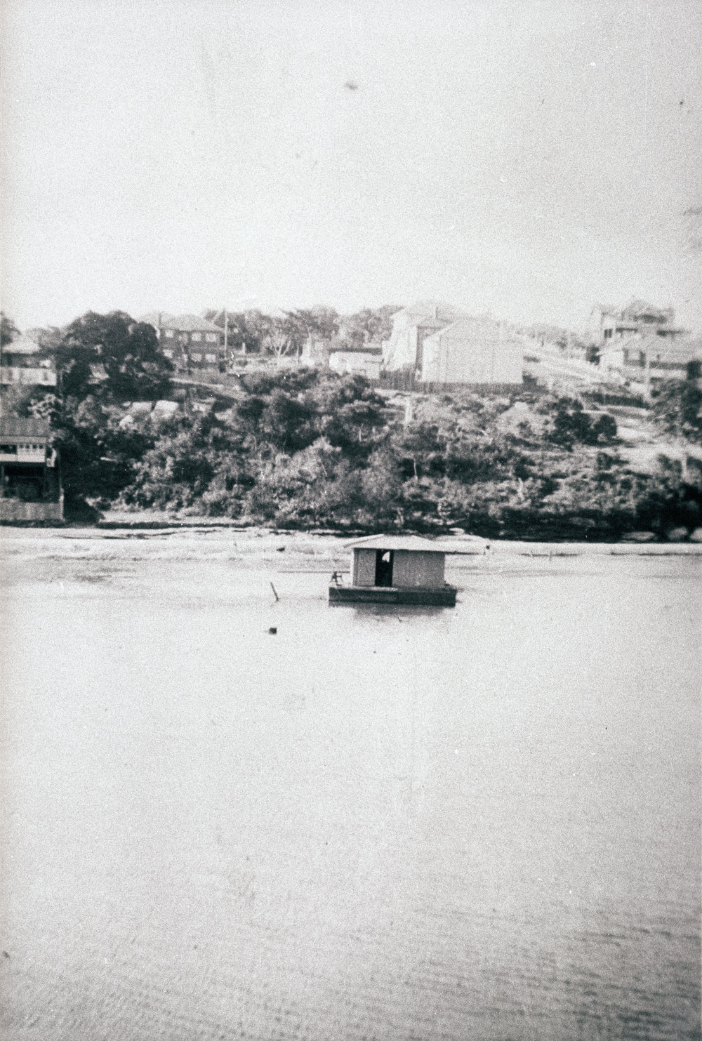 Head of North Harbour during reclamation work, Balgowlah