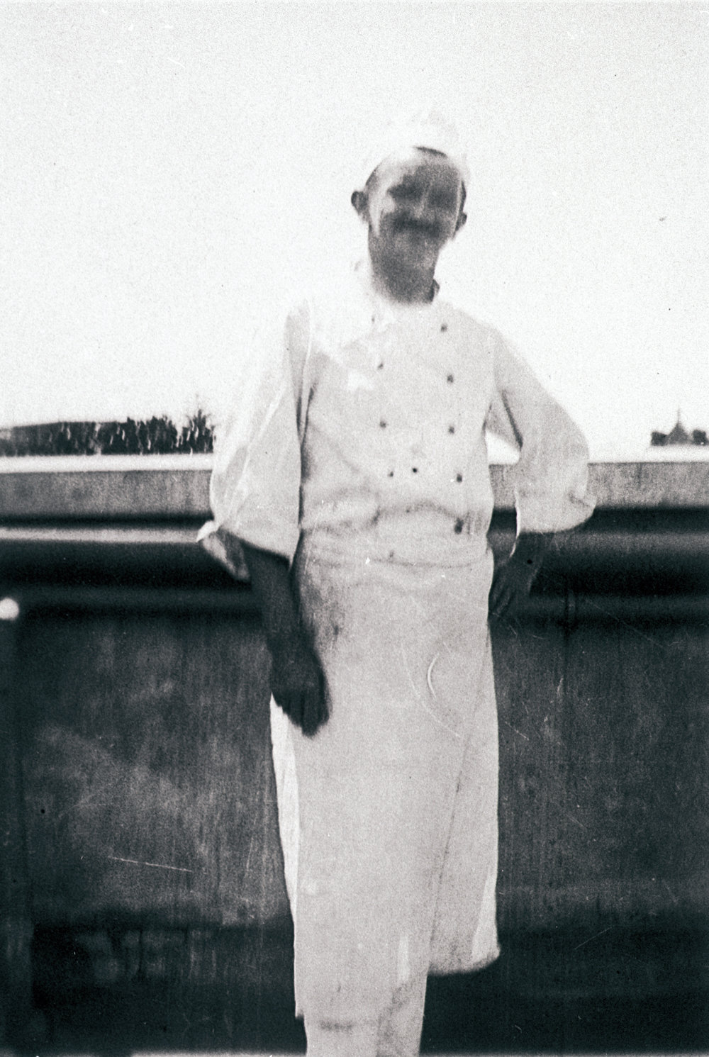 Mr Witt, chef of the Hotel Manly