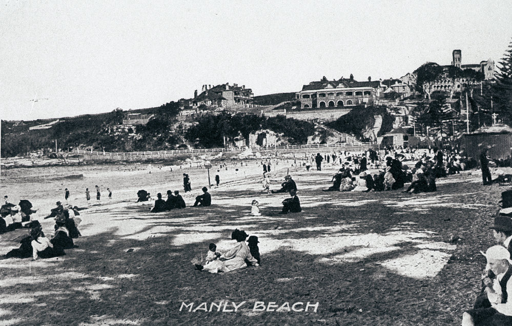 Manly Beach, Postcard