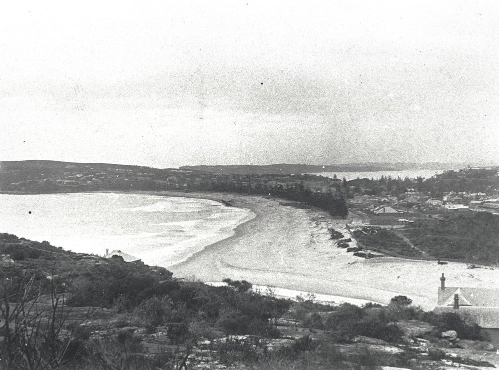 Mouth of Manly Lagoon, Manly in background