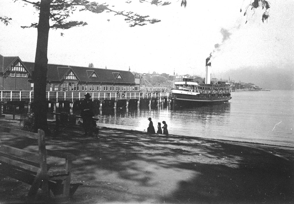 Manly Wharf, from West Esplanade