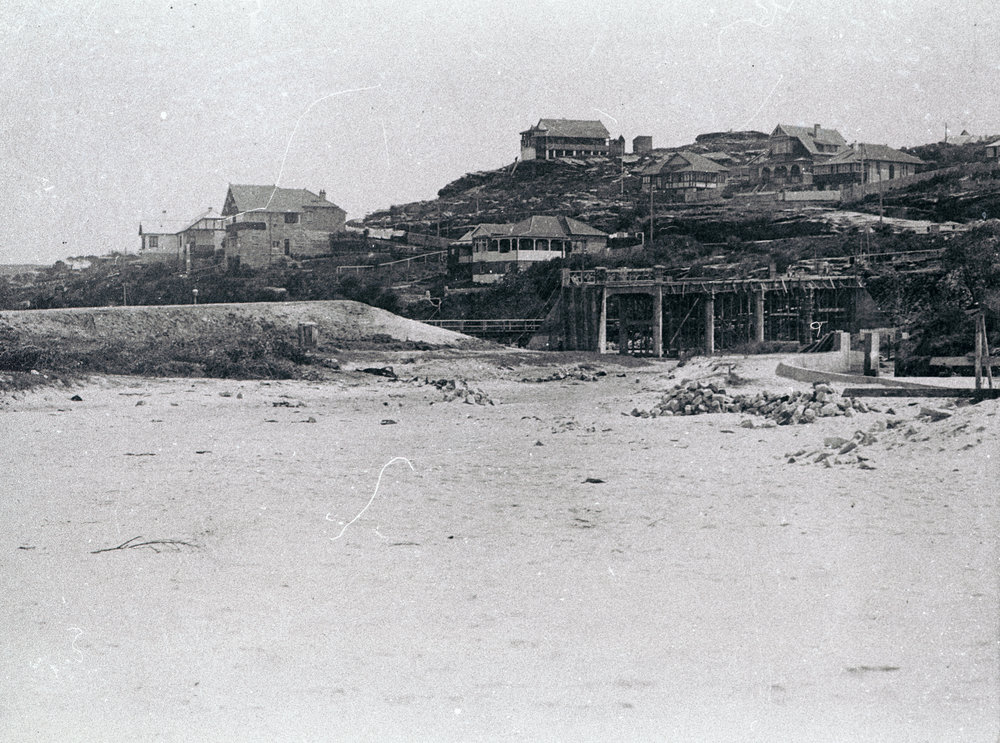 Queenscliff Bridge under construction